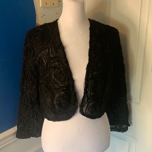 🤎Vintage rosette bolero